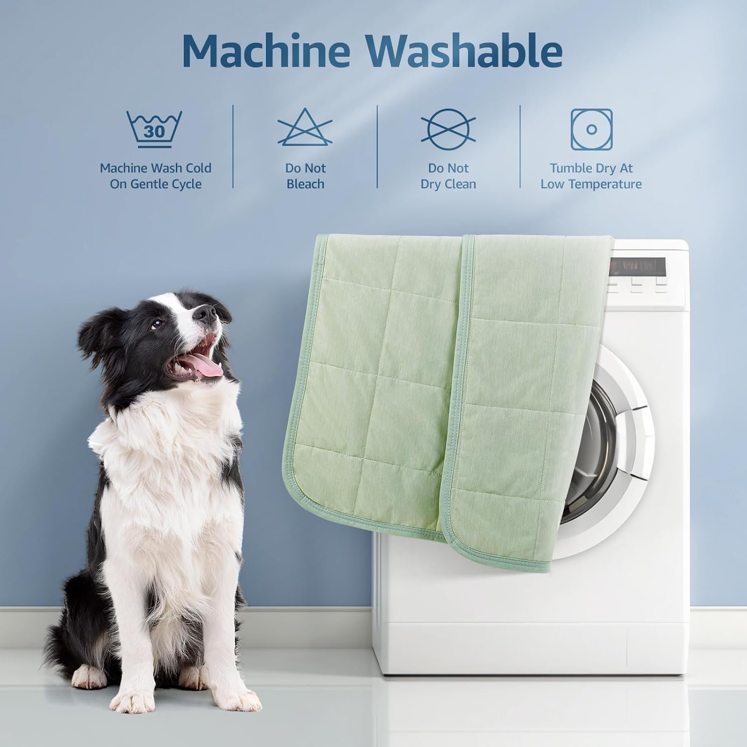 image:imageLOOBANI Dog Cooling Blanket for Large Dogs 04gtQMax Pet Cooling Blanket Washable and Breathable Dog Cool Mat for Hot Weather Protect Sofa Bed from Scratches amp Chewing