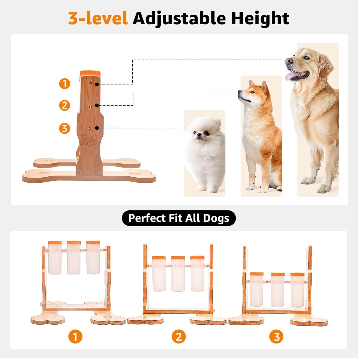 image:imageLOOBANI Dog Puzzle Toys Wooden Interactive Toys for Boredom IQ Training and Mental Brain Stimulation Treat Dispensing and EntertainmentFood Slow Feeder for Small to Large Dogs
