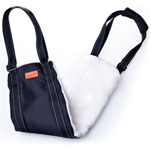 image:imageLOOBANI Portable Dog Sling for Back Legs Hip Support Harness to Help Lift Dogs Rear for Canine Aid and Old K9 Cruciate Ligament RehabilitationBlack