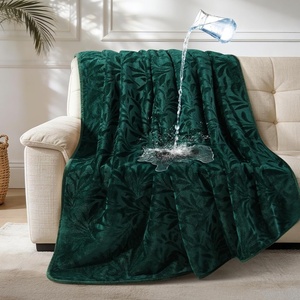 image:imageLOOBANI Waterproof Blanket for Couch Soft Flannel Waterproof Dog Blanket with a Storage Bag Stain amp Leak Proof Pet Blanket Reusable Furniture Protector for Pets Messes 50 x 60Green