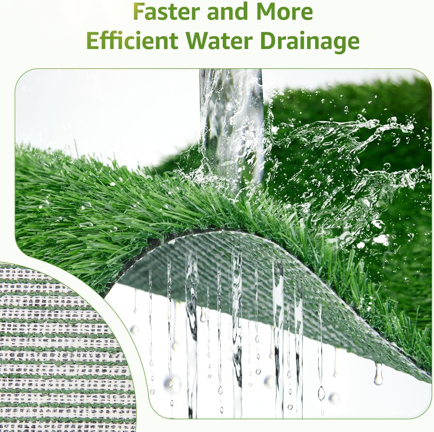 image:imageLOOBANI Dog Grass Pee Pads Artificial Dog Grass Pads for Potty Tray Fake Grass for Dogs to Pee On Outdoor Indoor Pee Grass for Dog Potty 3151 inch1823 inch