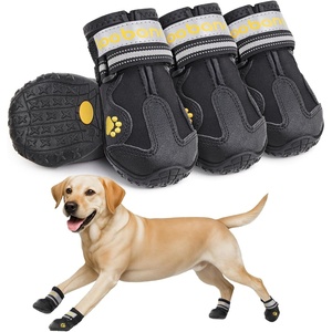 image:imageLOOBANI Dog Shoes for Hot Pavement  AntiSlip Dog Shoes Large Size Dogs for Hardwood Floors Waterproof Dog Boots amp Paw Protectors for Senior Dog Rain Boots Summer Outdoor Hiking Walking Size 8