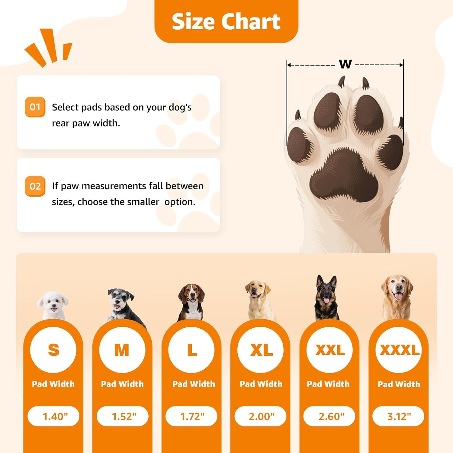 image:imagePaw Pads for Dogs Traction for Senior Dogs Non Slip Sticky Dog Paw Grip Pads Covers AntiSlip Adhesive Dog Paw Pads for Slippery Hardwood Floors to Prevent Slipping While Walking Running