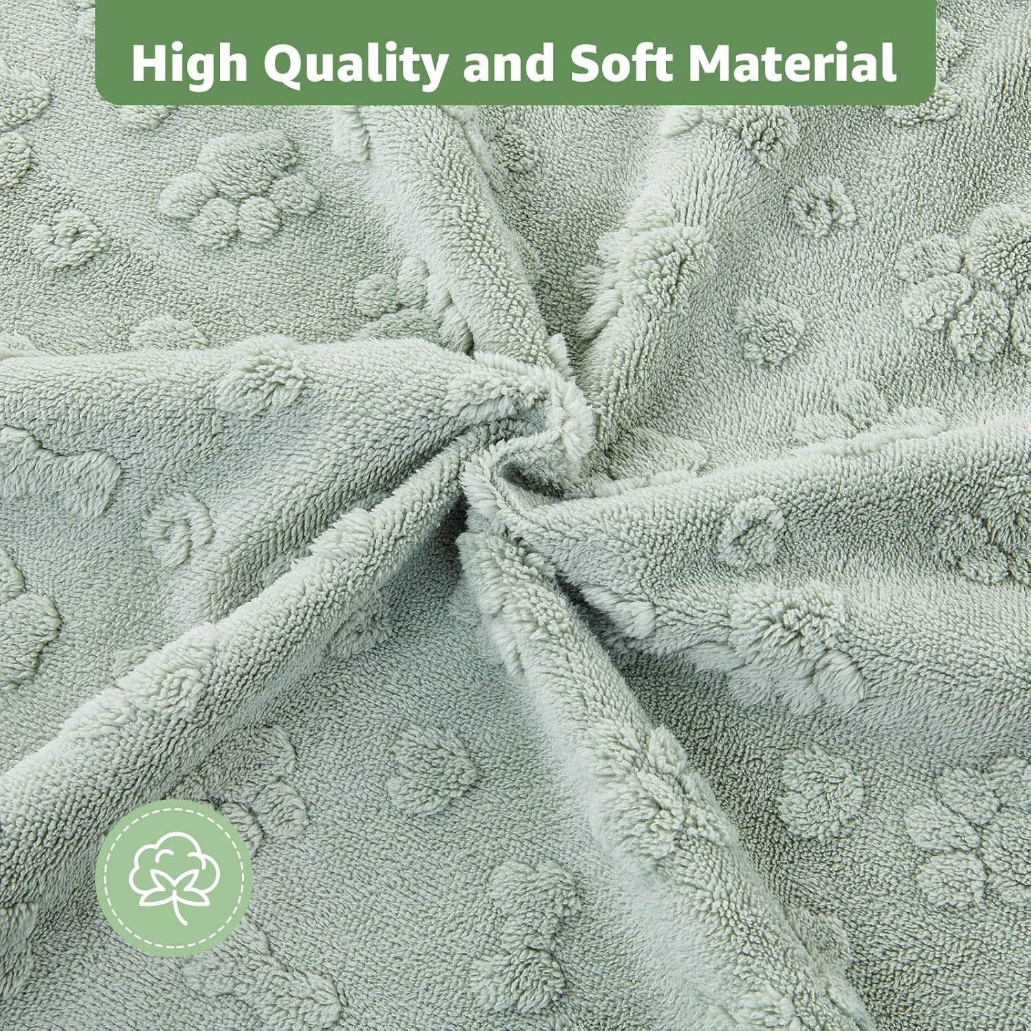 image:imageLOOBANI Washable Pee Pads for Dogs 2 Pack Super Absorbent Reusable Puppy Pads Leakproof and Waterproof Dog Training Pads Whelping Pads for Potty Floor Crate Couch Bed and Travel 48x48