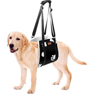 image:imageLOOBANI Dog Sling for Large Dogs Hind Leg Support Portable Dog Lift Harness for Back Legs Comfortable Leg Support Assistance for Elderly Dogs with Hip ACL Brace Senior Injured Large Black
