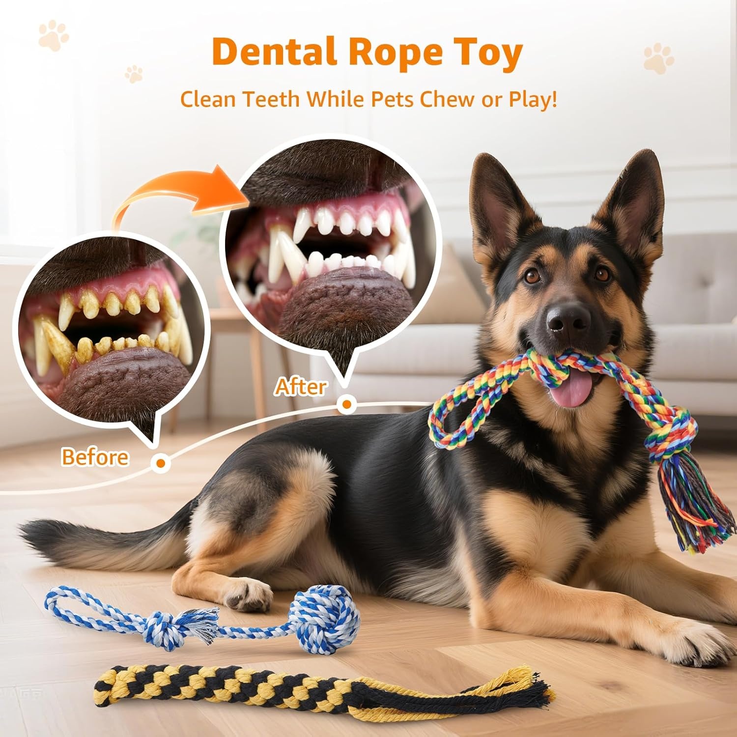 image:imageLOOBANI Outdoor Bungee Tug Toy Dog Toy Hanging from Tree for Small to Large Dogs Interactive Exercise Play Cord amp Tether with Chew Rope Toy Tree Stump Tug of WarBlackMix Colors